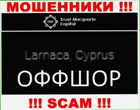 Trust-M-Capital Com зарегистрированы в офшоре, на территории - Кипр