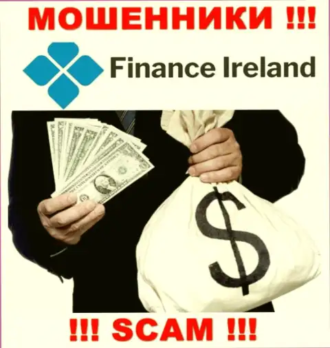 В ДЦ Finance-Ireland Com оставляют без средств малоопытных игроков, заставляя вводить денежные средства для оплаты комиссий и налога