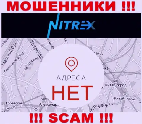 Nitrex не показали сведения об юридическом адресе регистрации конторы, будьте бдительны с ними