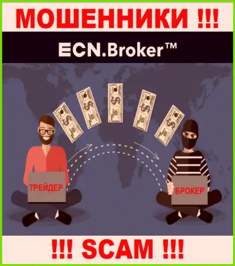 Не сотрудничайте с брокерской компанией ECN Broker - не окажитесь еще одной жертвой их мошеннических деяний