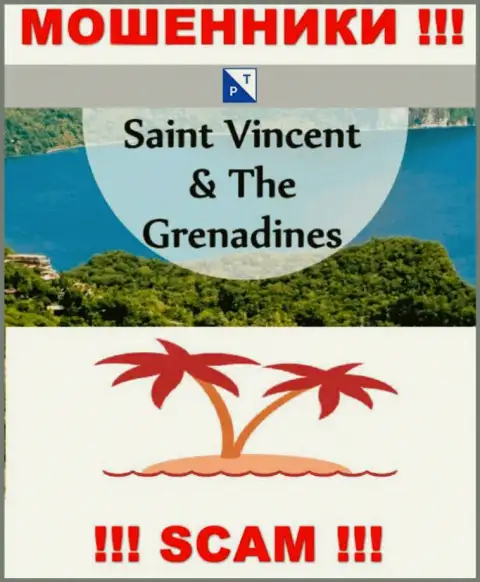 Офшорные интернет мошенники Интернешнл Финанс Групп М.С. Лтд скрываются тут - Saint Vincent and the Grenadines
