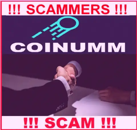 Coinumm Com are hiding company leadership - SCAMMERS