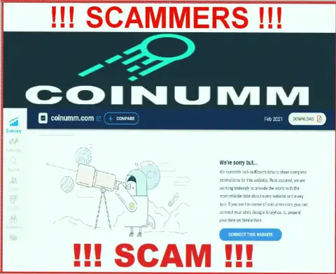 There isn't information about Coinumm Com cheaters on SimilarWeb