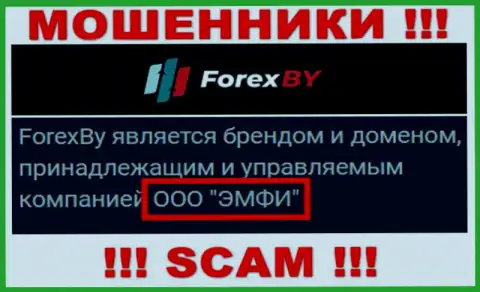 На официальном информационном сервисе ForexBY говорится, что указанной конторой управляет ООО ЭМФИ