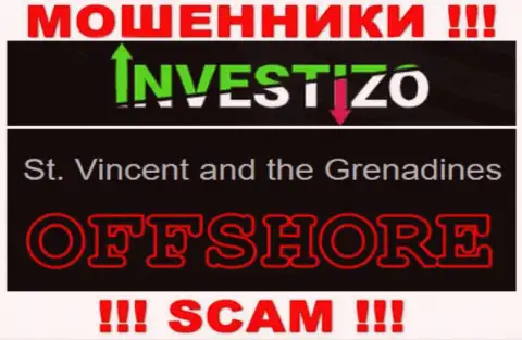 Т.к. Инвестицо находятся на территории St. Vincent and the Grenadines, слитые вложенные средства от них не вернуть