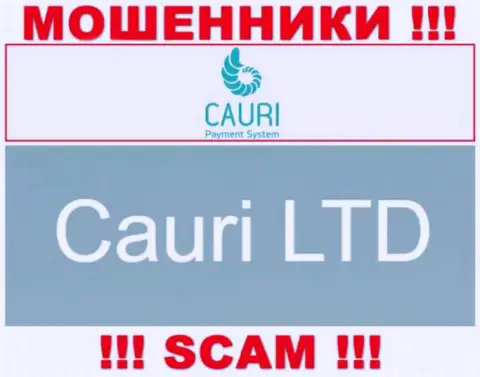 Не стоит вестись на сведения о существовании юридического лица, Cauri - Каури ЛТД, все равно рано или поздно лишат денег
