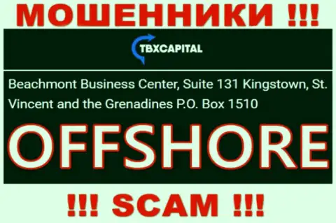 TBXCapital - это РАЗВОДИЛЫТБХ КапиталСкрываются в офшоре по адресу Beachmont Business Center, Suite 131 Kingstown, Saint Vincent and the Grenadines