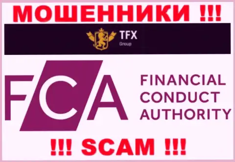 TFX-Group Com сумели заполучить лицензионный документ от оффшорного проплаченного регулирующего органа - Financial Conduct Authority