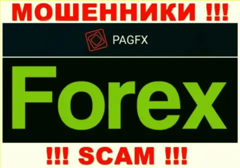 PagFX оставляют без средств малоопытных клиентов, работая в сфере Forex