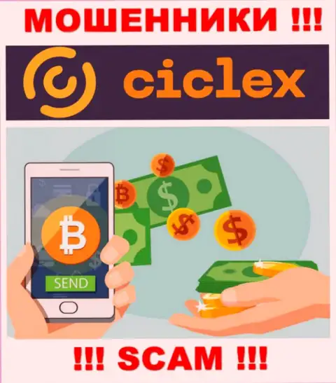 Ciclex не внушает доверия, Криптообменник - это то, чем заняты данные интернет мошенники