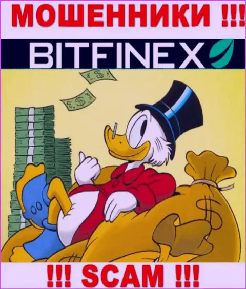 С Bitfinex не заработаете, заманят в свою организацию и обворуют подчистую