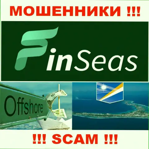 FinSeas специально обосновались в офшоре на территории Marshall Island - это АФЕРИСТЫ !!!