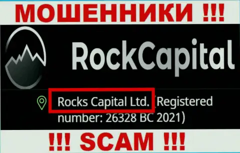 Рокс Капитал Лтд - указанная организация владеет обманщиками РокКапитал