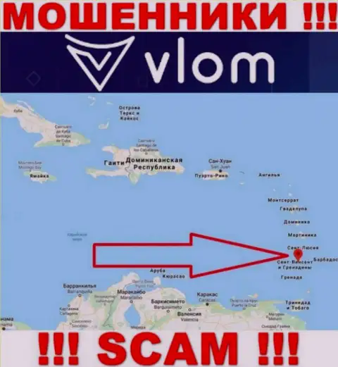 Контора Влом Ком - это аферисты, находятся на территории Saint Vincent and the Grenadines, а это оффшор