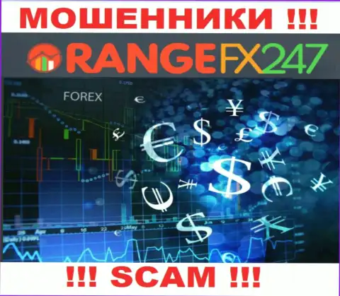 OrangeFX247 говорят своим клиентам, что оказывают свои услуги в сфере Форекс