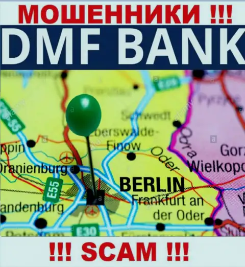 На официальном сайте DMF Bank сплошная липа - честной информации о их юрисдикции нет