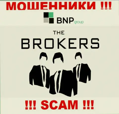 Не надо работать с internet-разводилами BNP Group, вид деятельности которых Broker