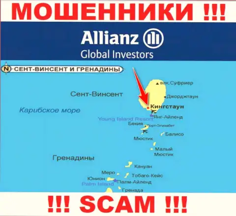 AllianzGI Ru Com свободно дурачат, поскольку расположены на территории - Кингстаун, Сент-Винсент и Гренадины