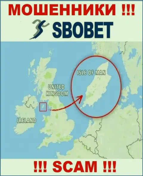 В SboBet спокойно оставляют без денег наивных людей, ведь прячутся в оффшорной зоне на территории - Isle of Man