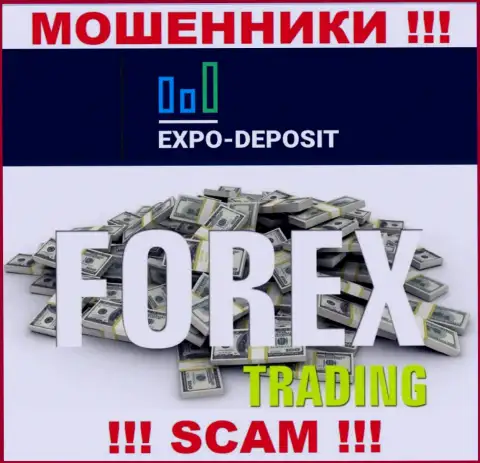 Форекс - это вид деятельности преступно действующей компании Экспо-Депо Ком