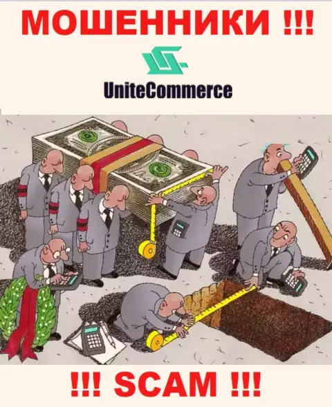 Вы сильно ошибаетесь, если вдруг ожидаете заработок от работы с брокерской конторой Unite Commerce это МОШЕННИКИ !!!