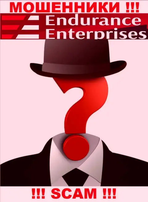 У аферистов Endurance Enterprises неизвестны руководители - уведут деньги, подавать жалобу будет не на кого