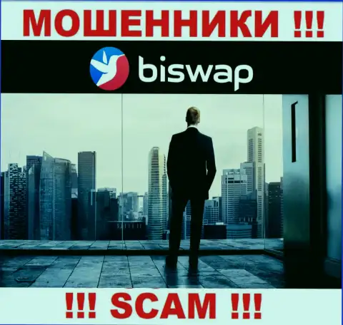 Кто именно руководит internet-мошенниками BiSwap Org неясно