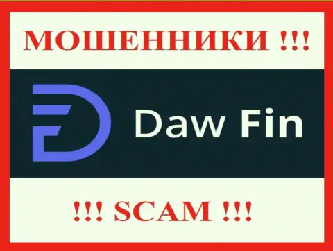 Логотип МОШЕННИКА Daw Fin