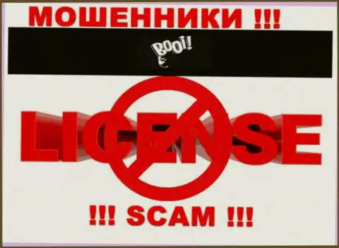 Booi Casino работают незаконно - у этих интернет-мошенников нет лицензии !!! БУДЬТЕ НАЧЕКУ !!!